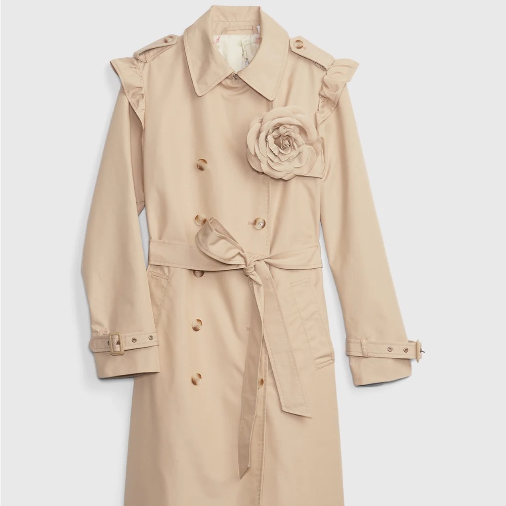 LoveShackFancy x Gap Trench Coat